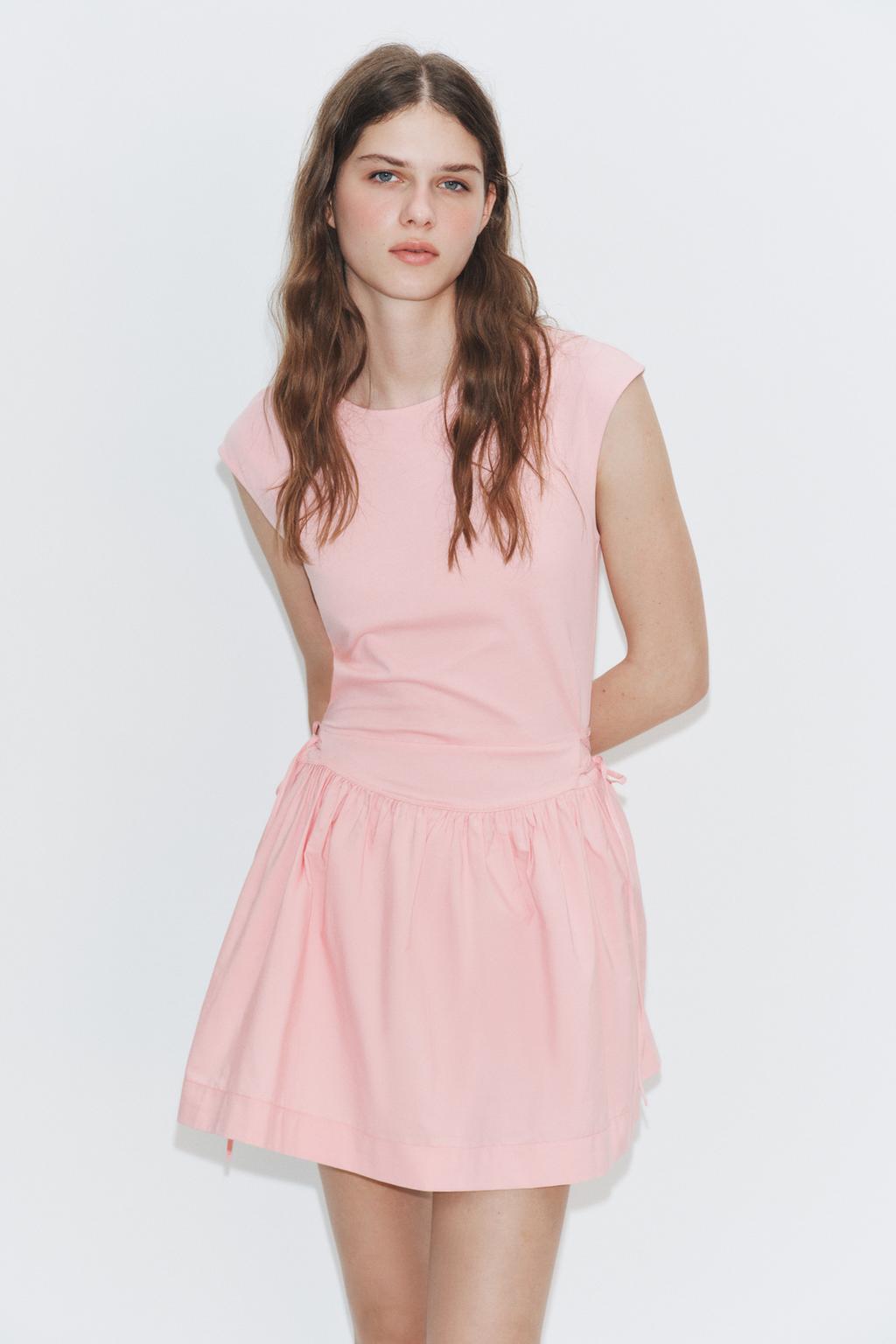 SHORT COMBINATION DRESS - image 1