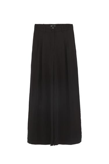 PALAZZO TROUSERS WITH DARTS