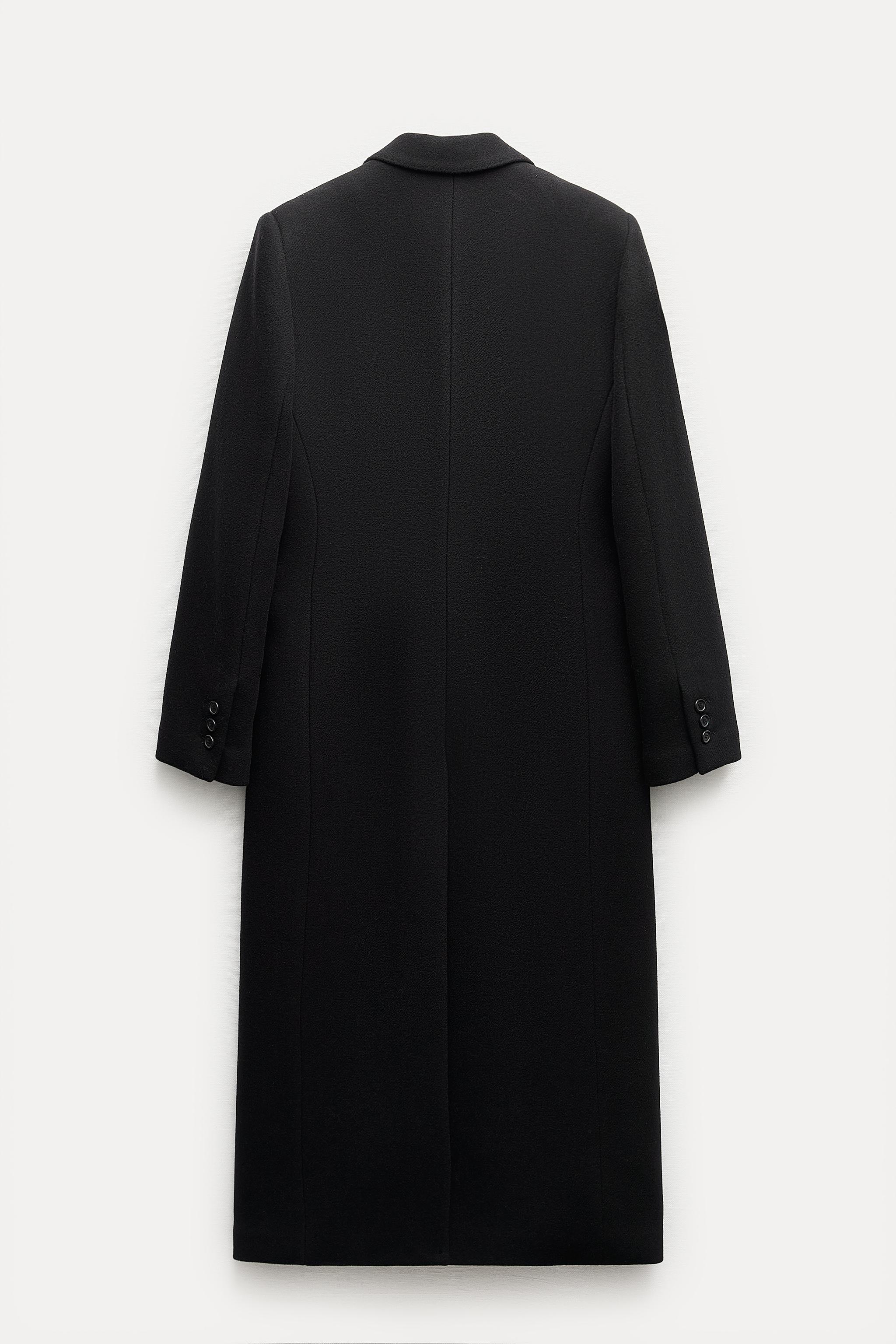 MANTECO WOOL COAT ZW COLLECTION - Black | ZARA United States