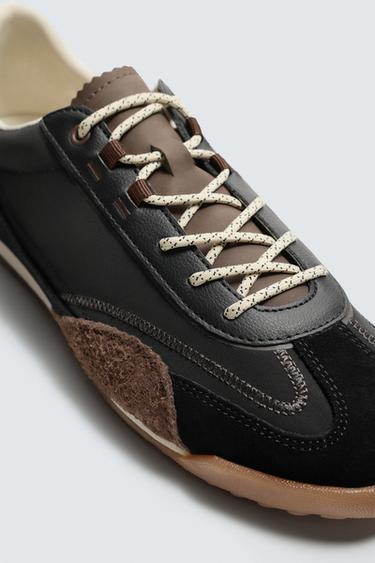 RETRO STYLE TRAINERS - Black by Zara - Image 5