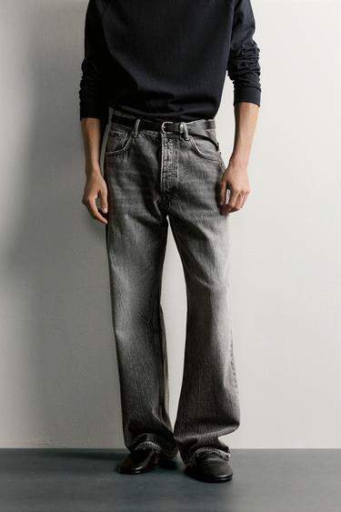 LOOSE-FIT JEANS — Mid-gray 2