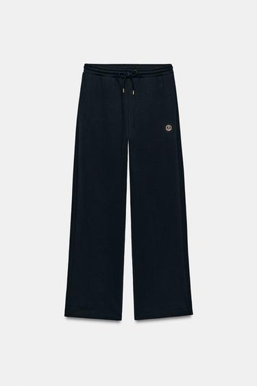PANTALON JOGGING ZA - Bleu marine de Zara - Image 4