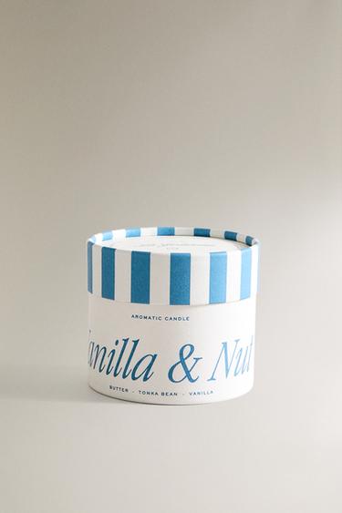 (150 G) VANILLA & NUT SCENTED CANDLE - Ecru / Beige by Zara - Image 4