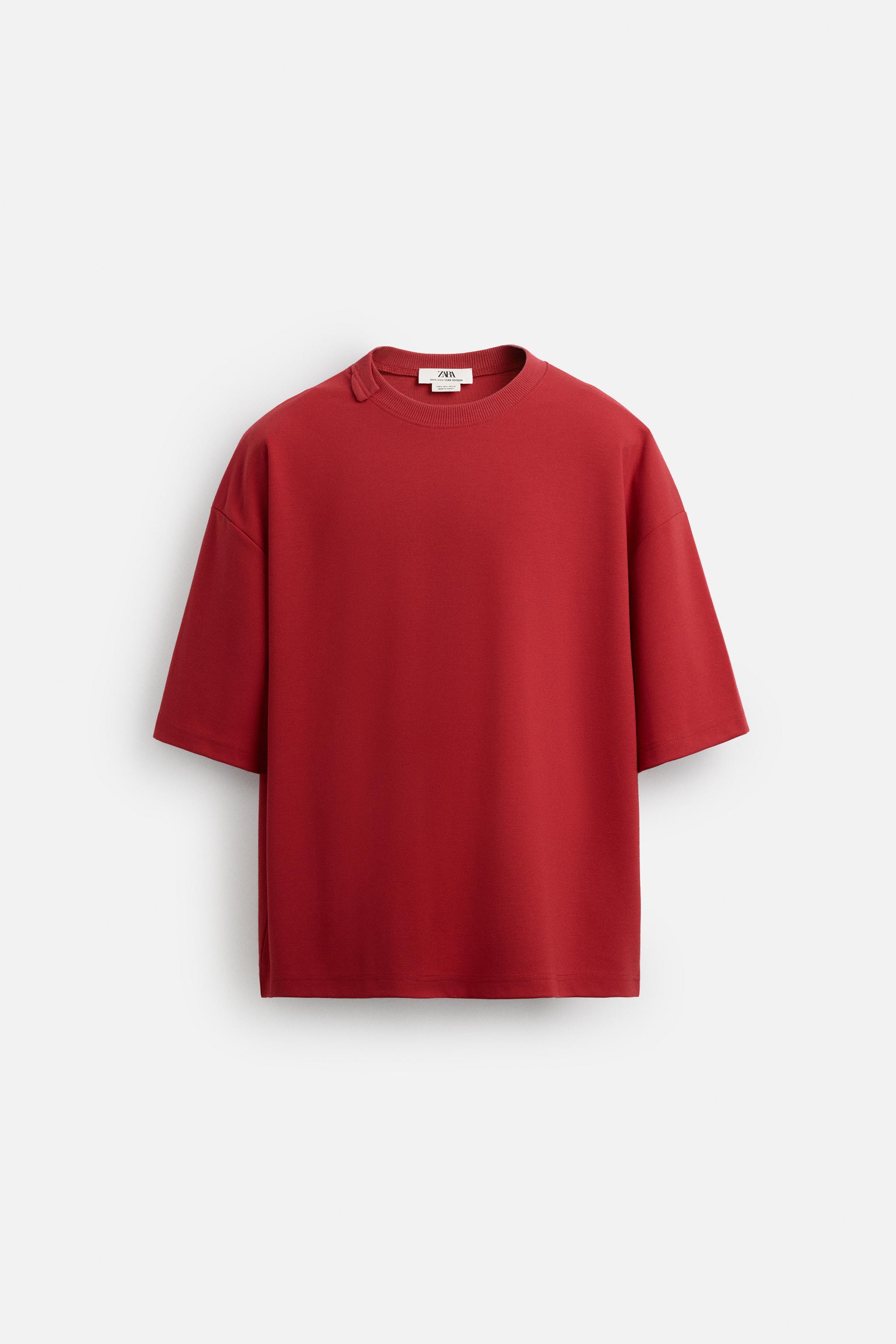 MEDIUM WEIGHT ベーシックTシャツ - ホワイト | ZARA Japan / 日本