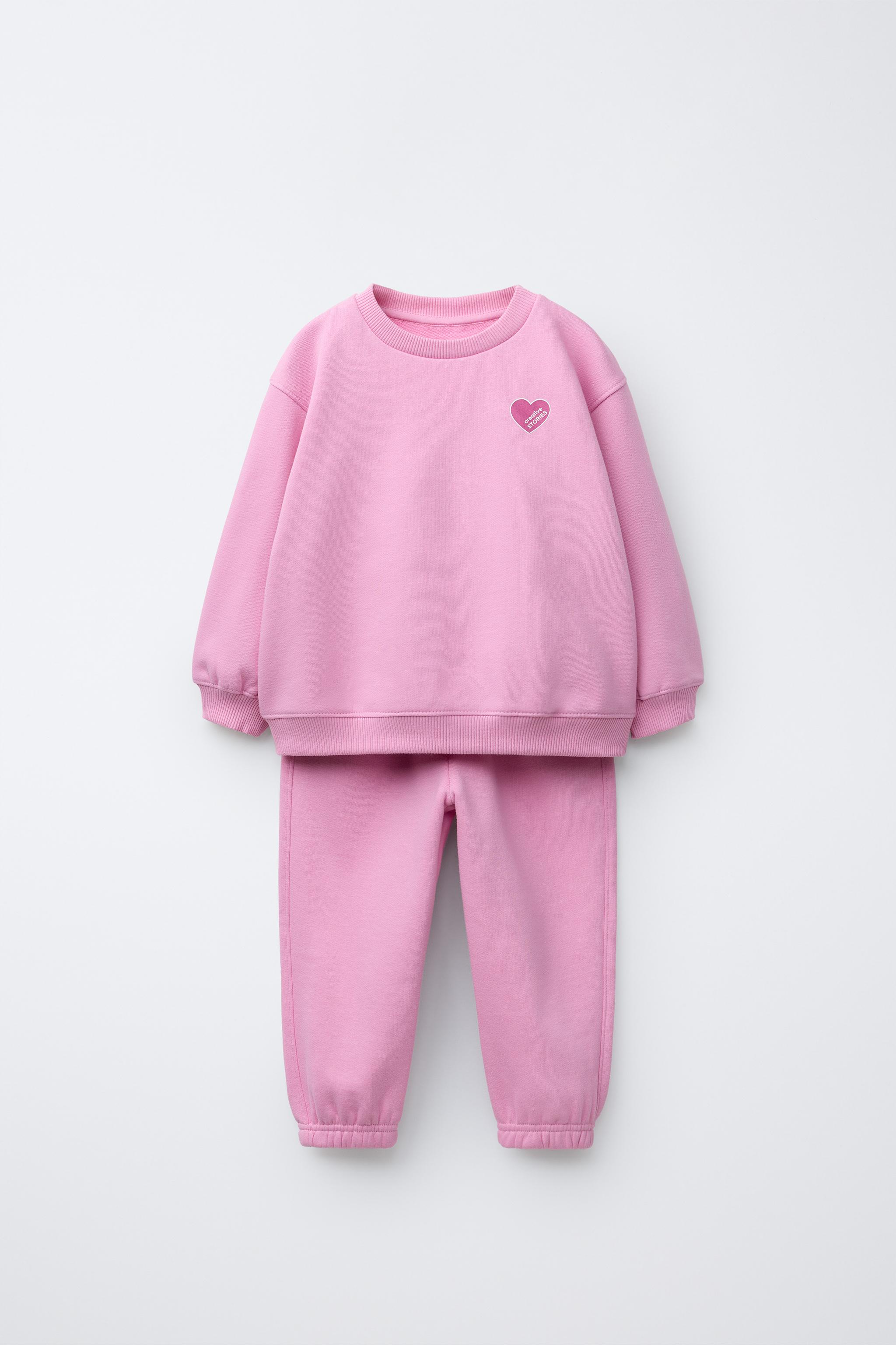 Peate ♡ Heart sweat HEART SWEATSHIRT AND JOGGERS SET | ZARA Georgia