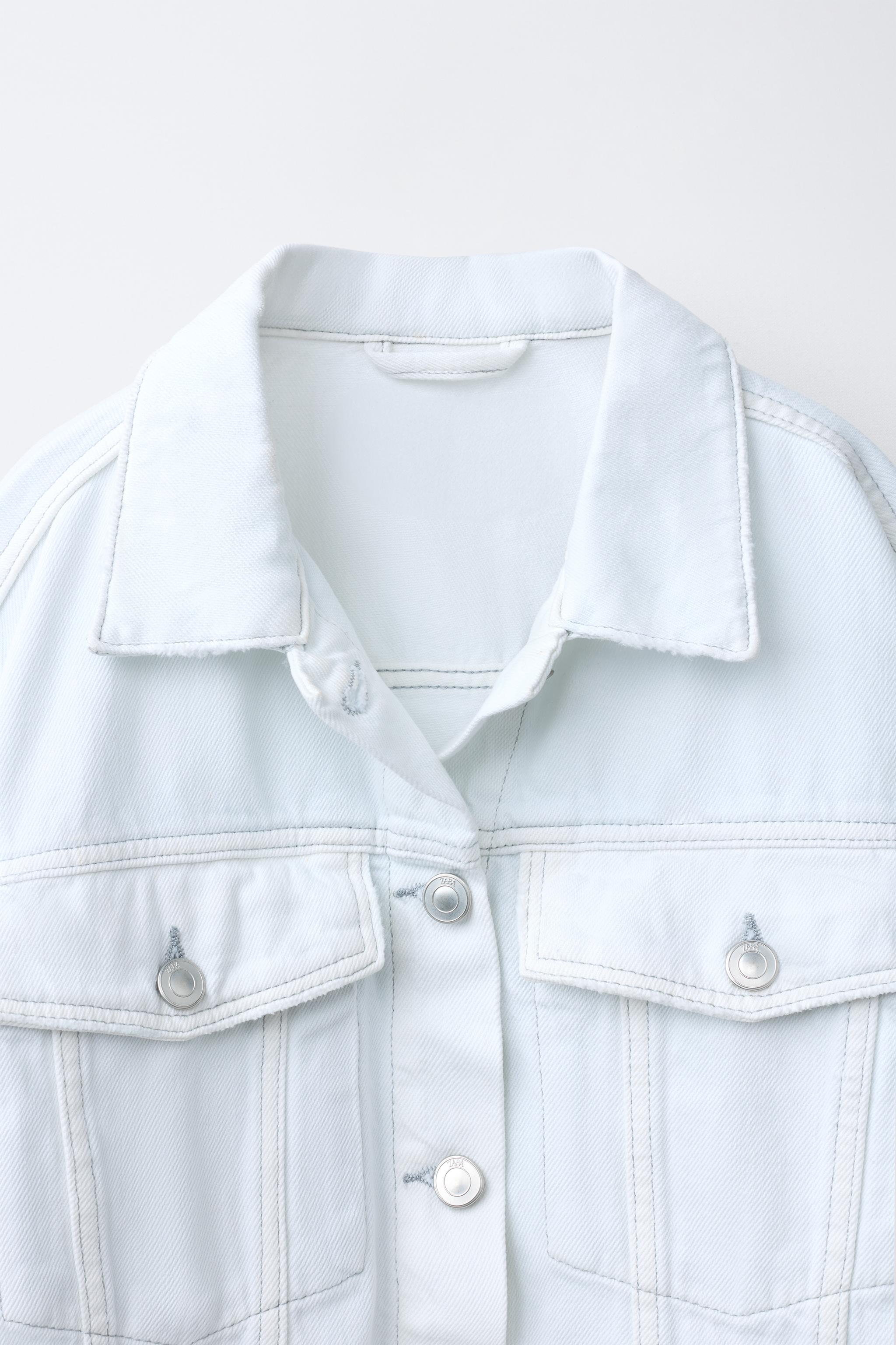 CROPPED DENIM JACKET