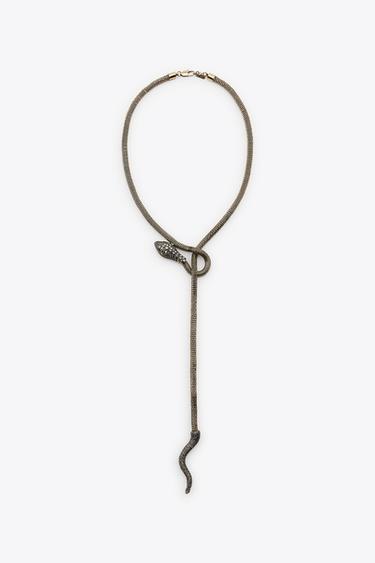 COLLANA PITONATO TEXTURE - Dorato di Zara