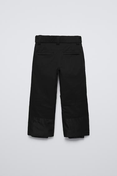 WINDPROOF AND WATER-REPELLENT TROUSERS WITH RECCO® SYSTEM SKI COLLECTION - Black by Zara - Image 1