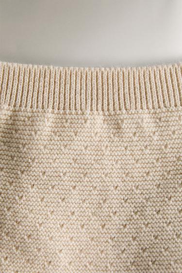 CHILDREN'S OPENWORK BLOOMERS - Light beige by Zara - Image 3