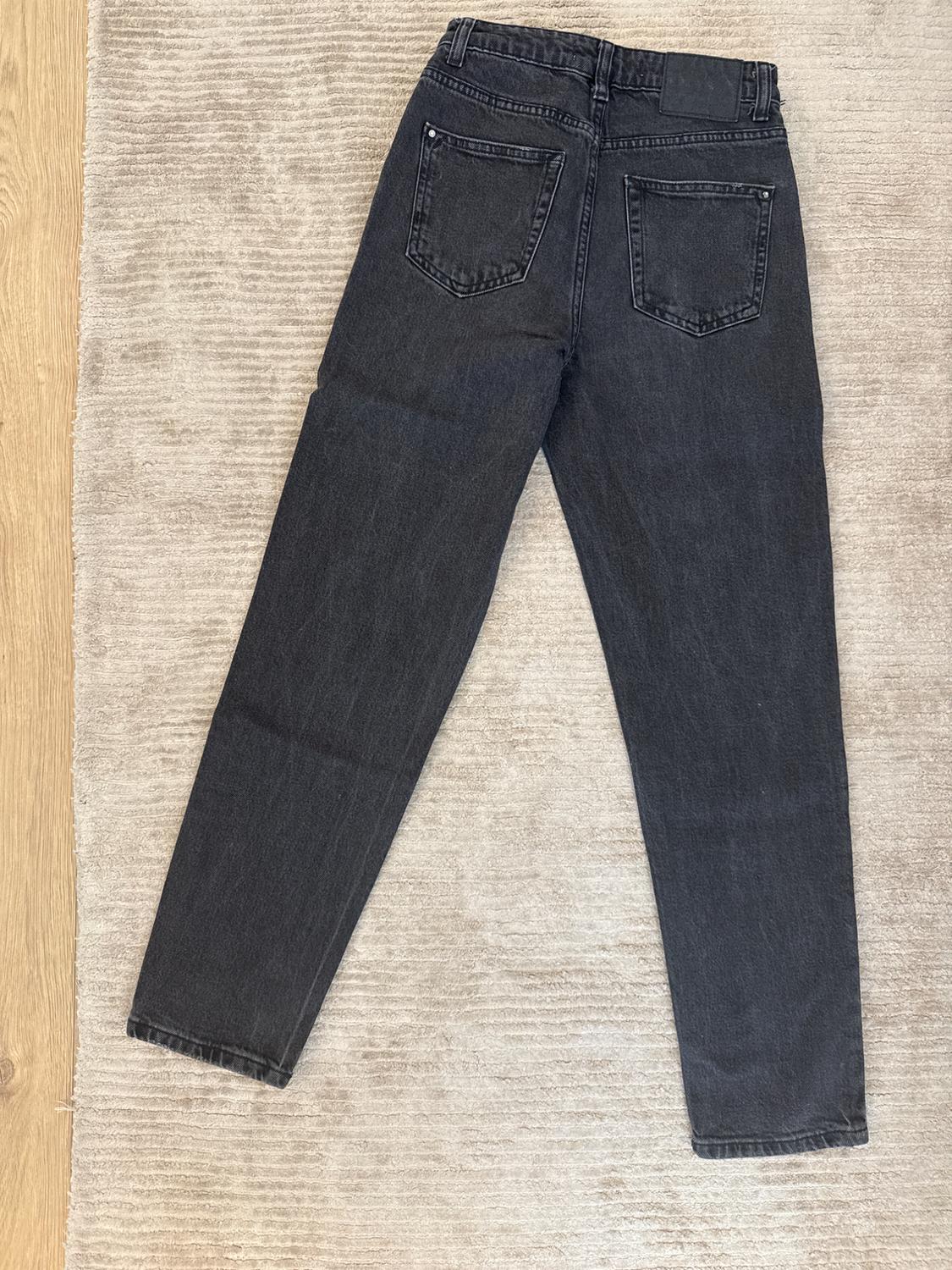 JEANS ZARA RECTO TIRO ALTO EFECTO LAVADO - Image 2