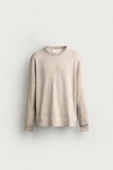 JERSEI REGULAR FIT 100% CAIXMIR - Cru / vigoureux de Zara