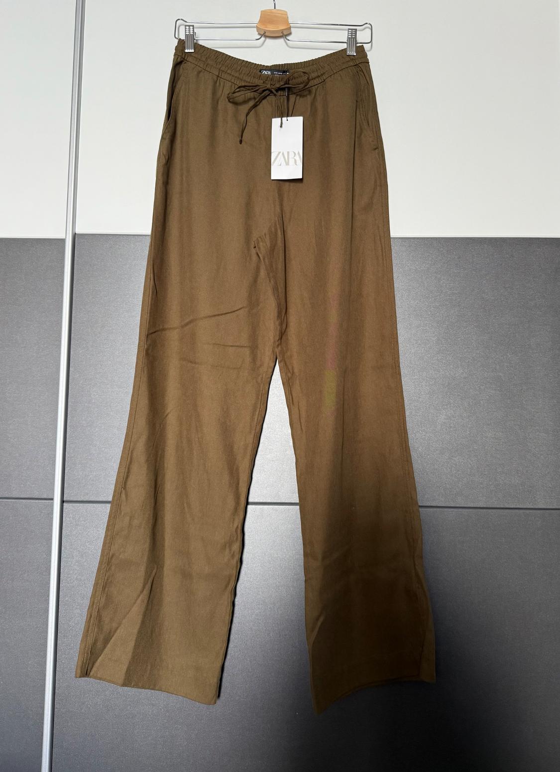 STRAIGHT FIT TROUSERS