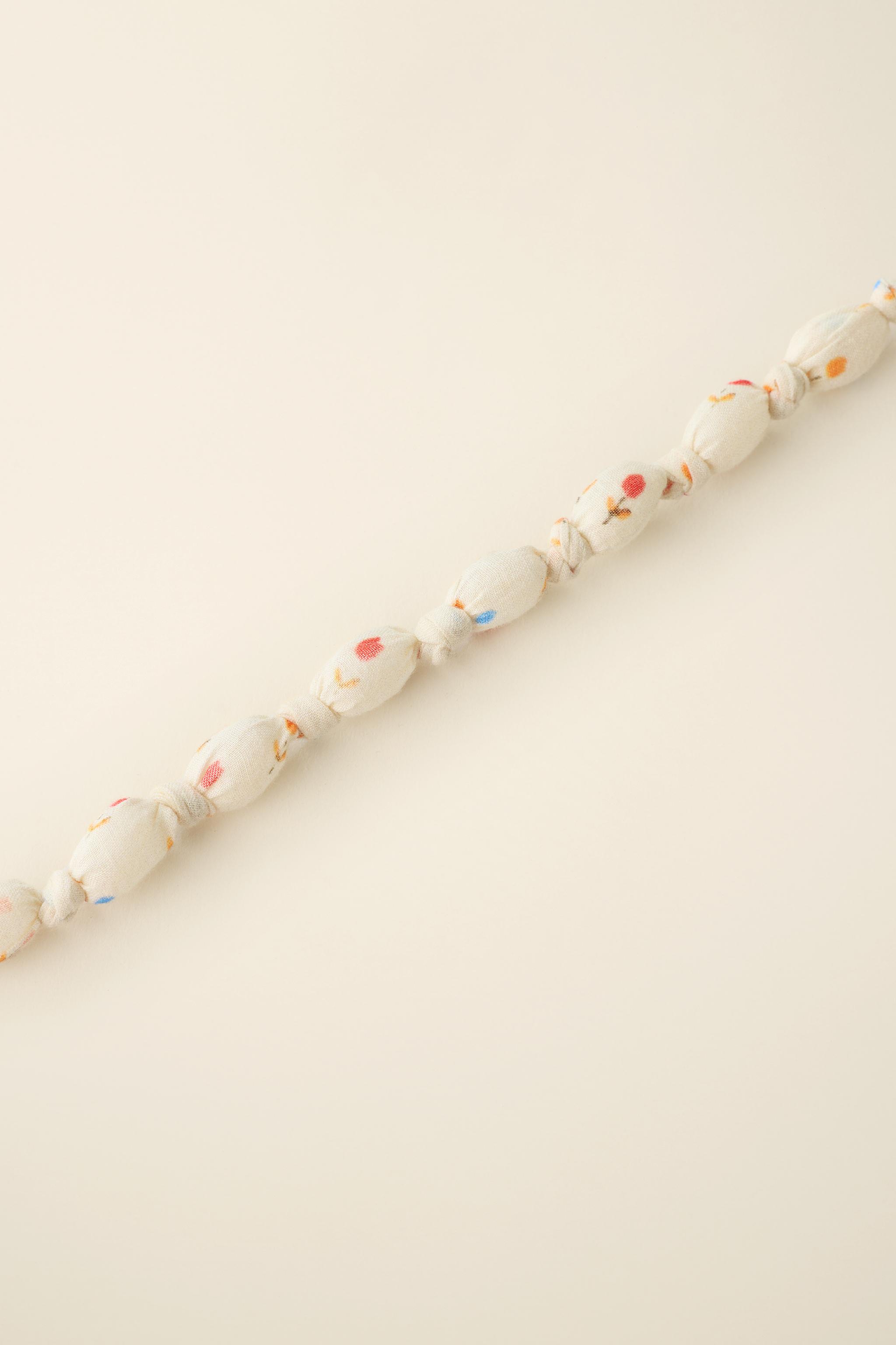 WOVEN TIE NECKLACE CREATED BY CARAMEL LONDON X ZARA — Multicolored