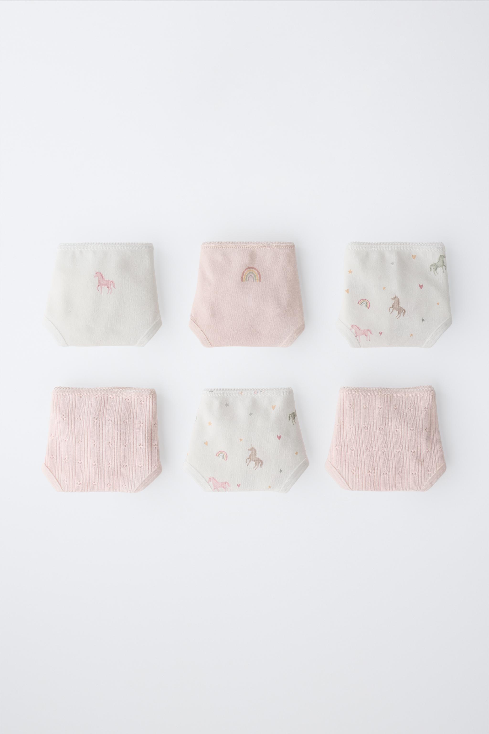 TODDLER / PACK OF 6 UNICORN BRIEFS — Multicolored