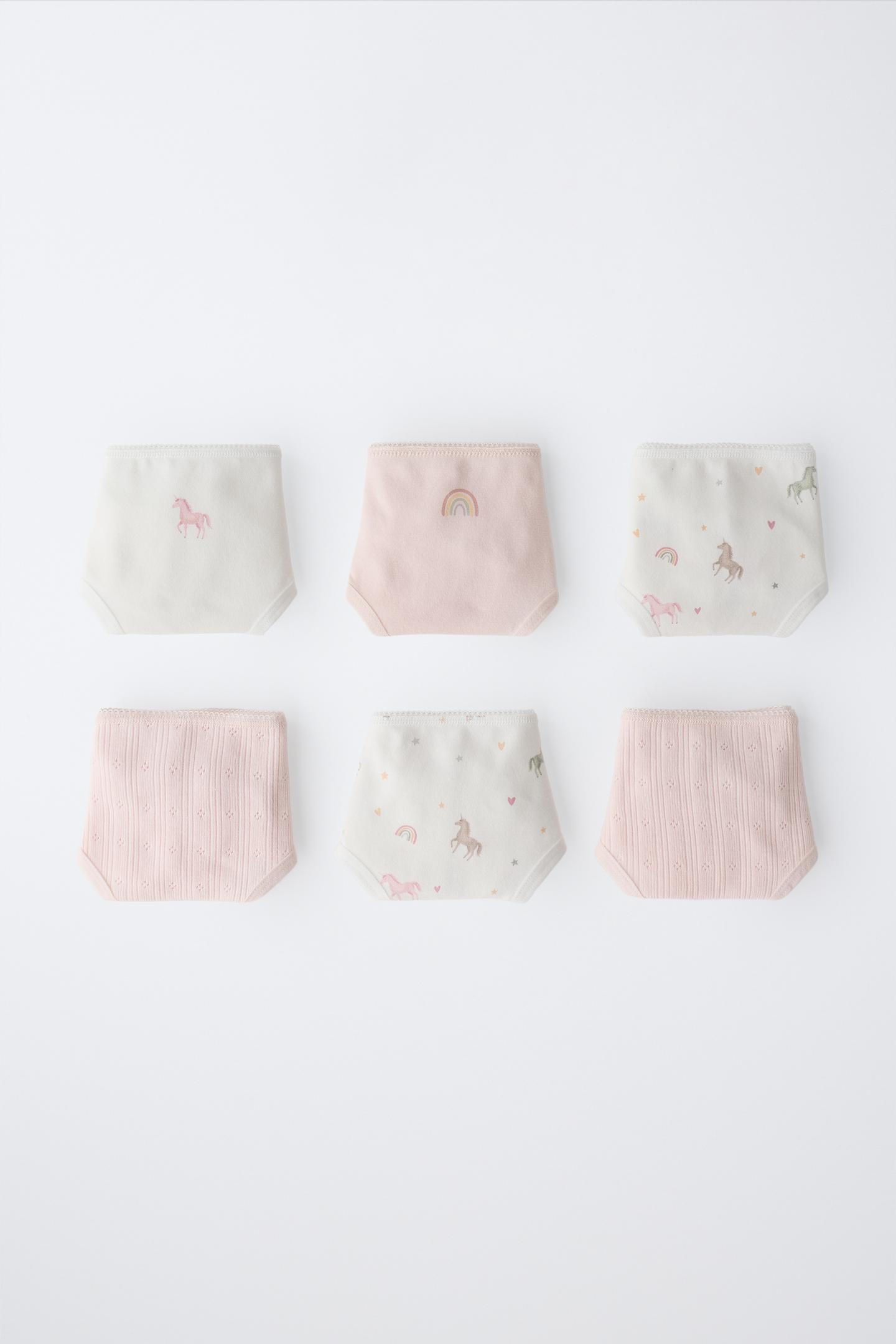 Трусы-брифы Toddler Unicorn для детей — Zara, цвет: Разноцветный — фото 1