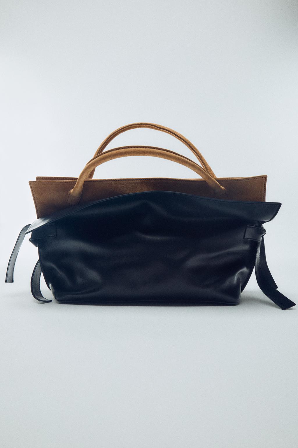LEATHER FLAP BAG