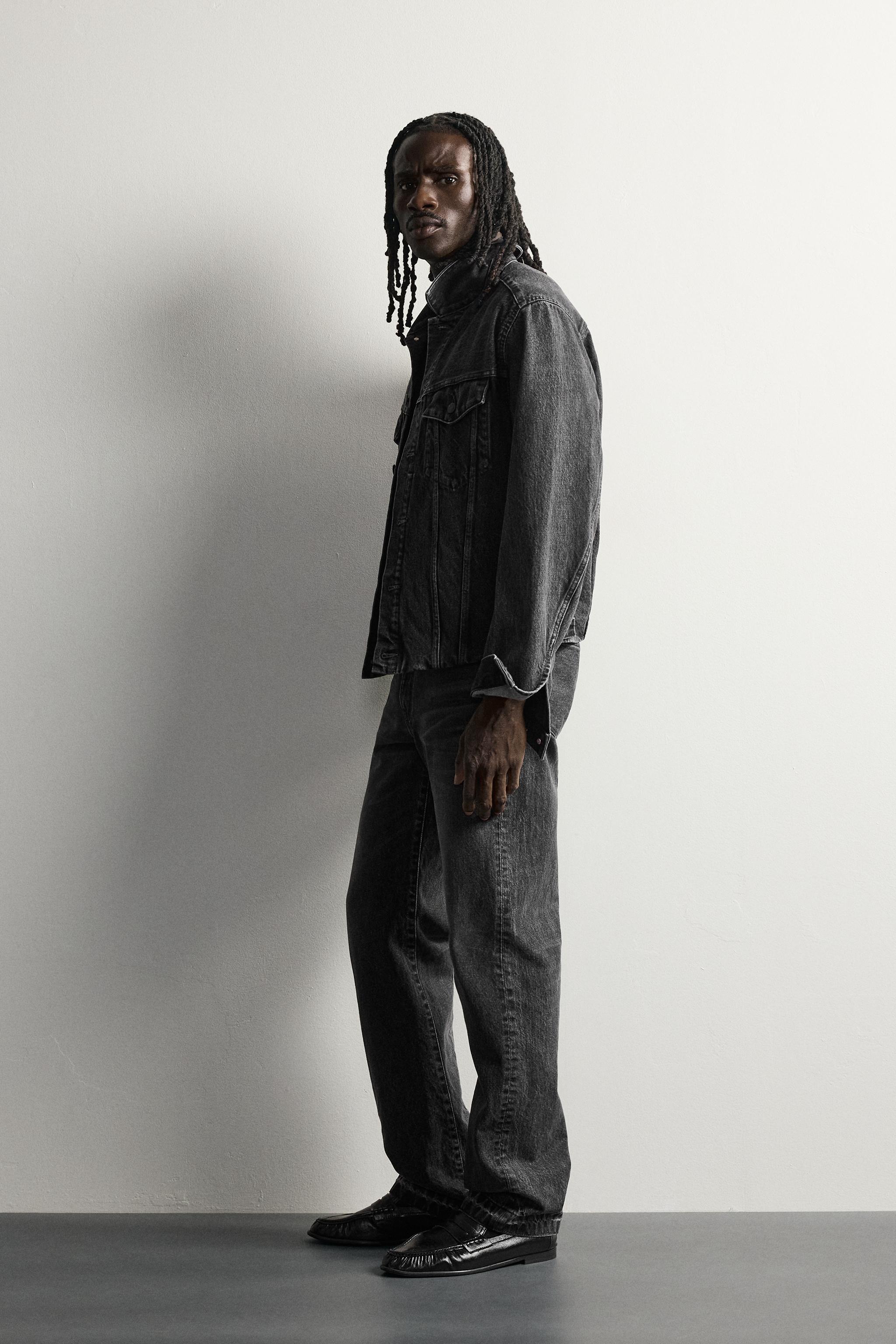 Мужские куртки Zara TANAKA NY TYO LTD.© 2026 DENIM TRUCKER JACKET — фото 4