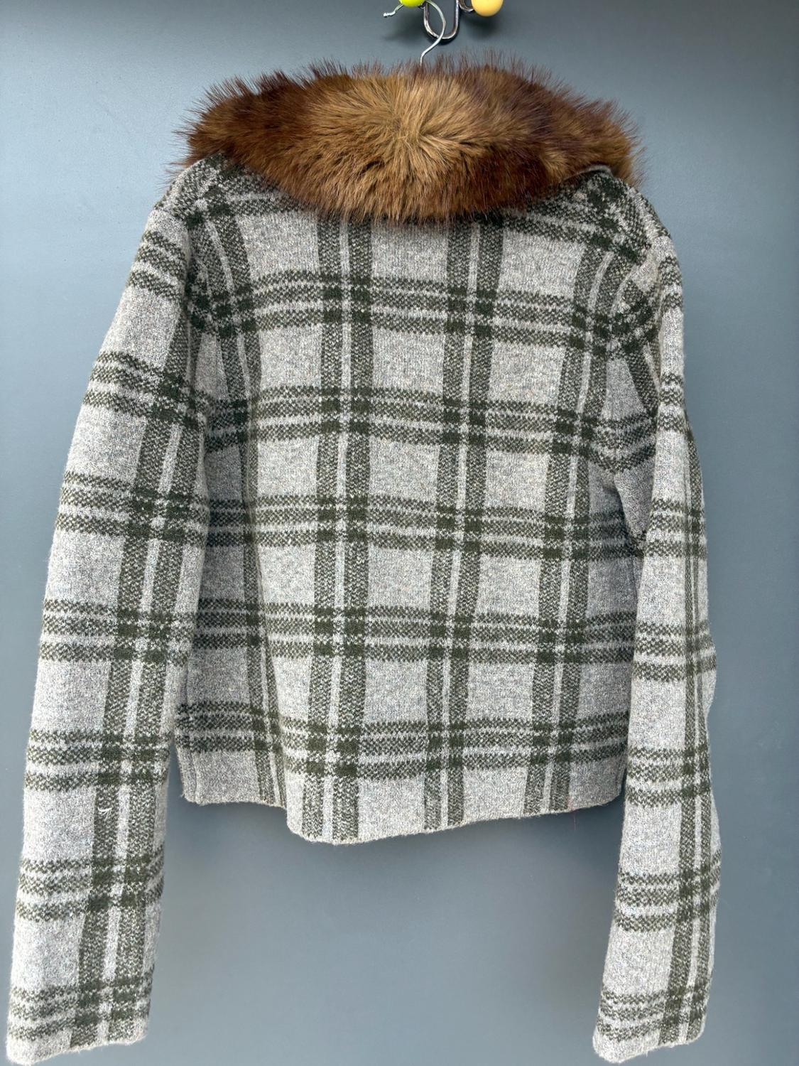 FAUX FUR COLLAR JACKET - Image 5