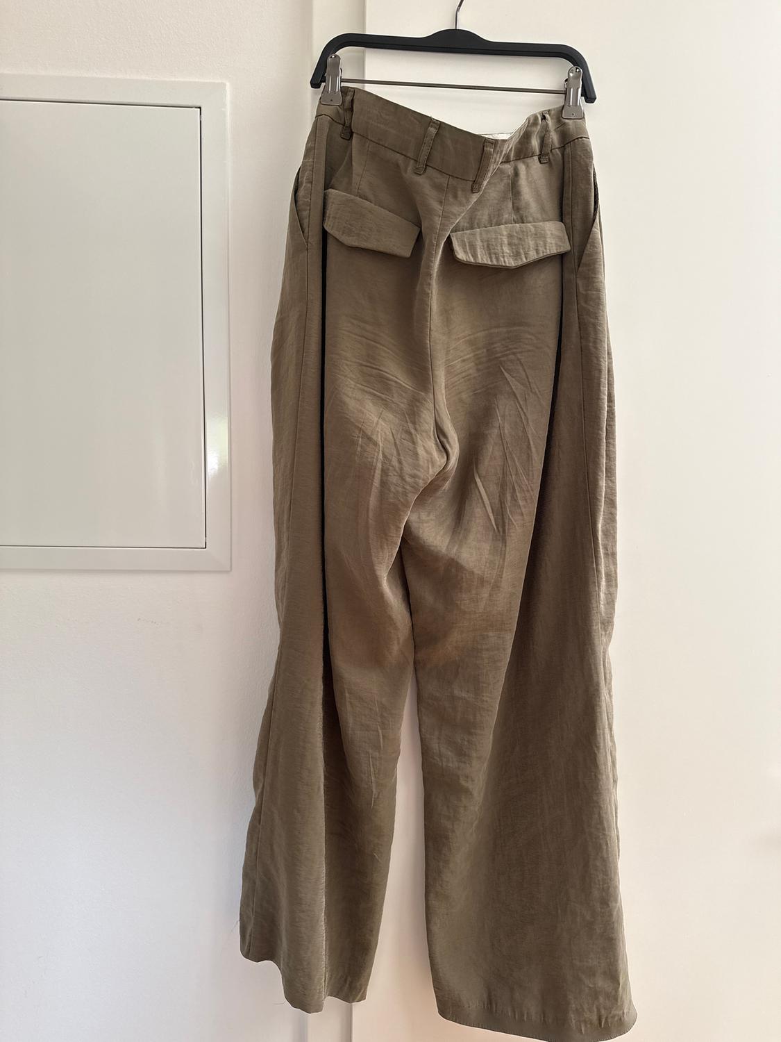 DOUBLE PLEAT TROUSERS WITH FLAPS - Image 4
