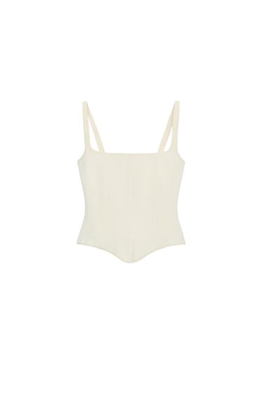 TOP STRETCH TIP CORSET - Alburiu de la Zara