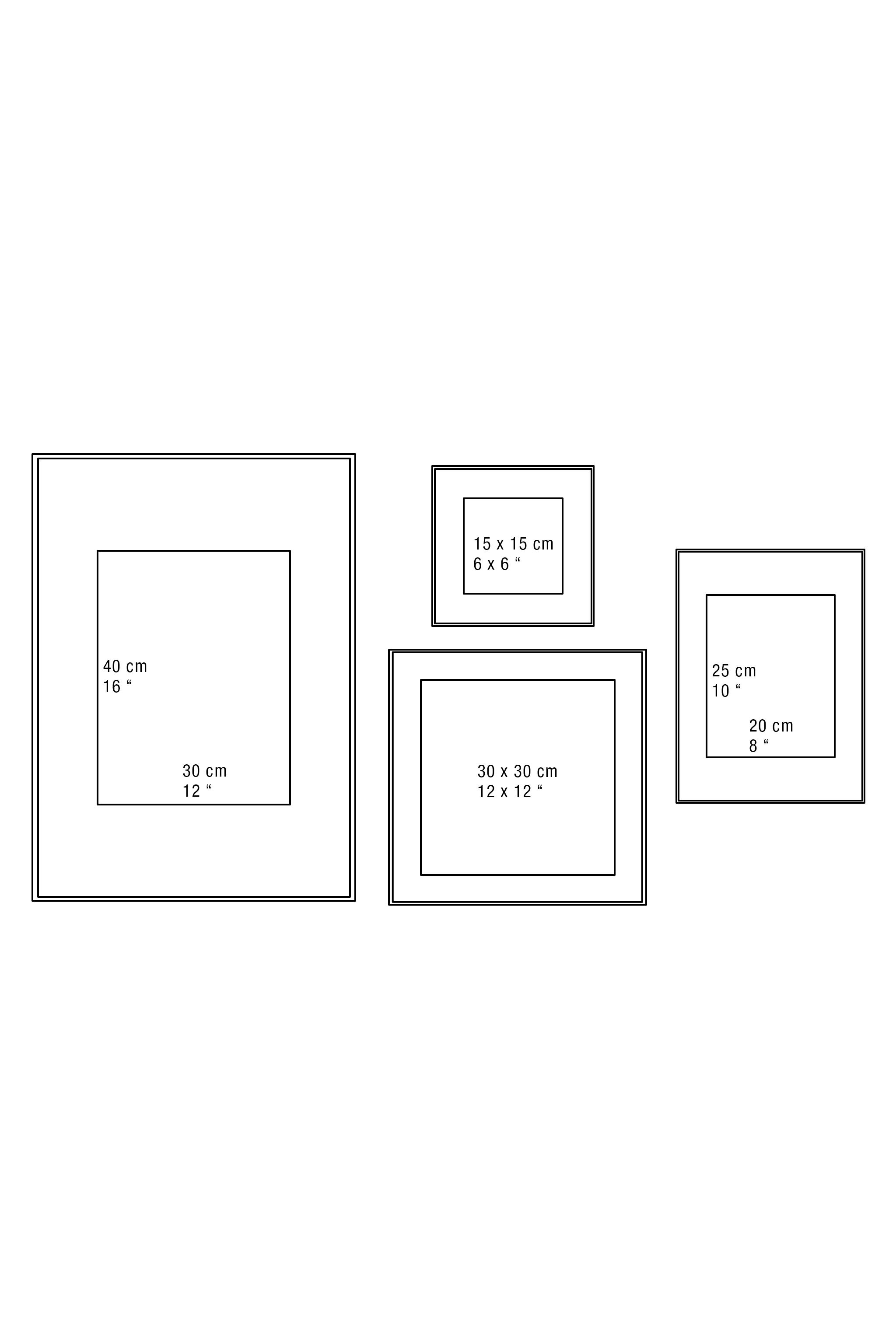 CADRE PHOTO BORD NOIR