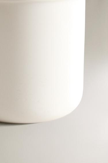 CERAMIC BATHROOM JAR - White by Zara - Image 3