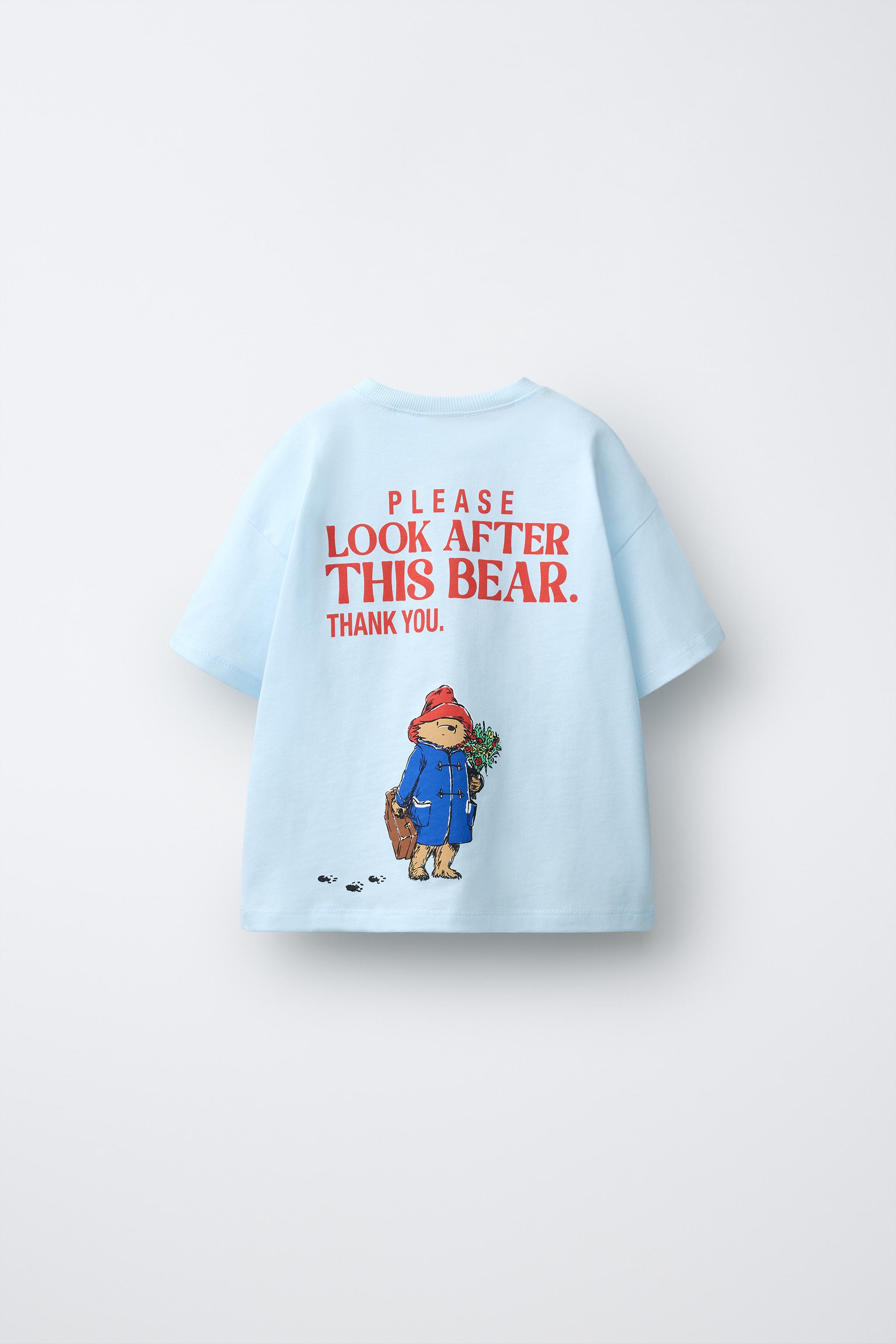 PADDINGTON ™ PRINT T-SHIRT — Sky blue