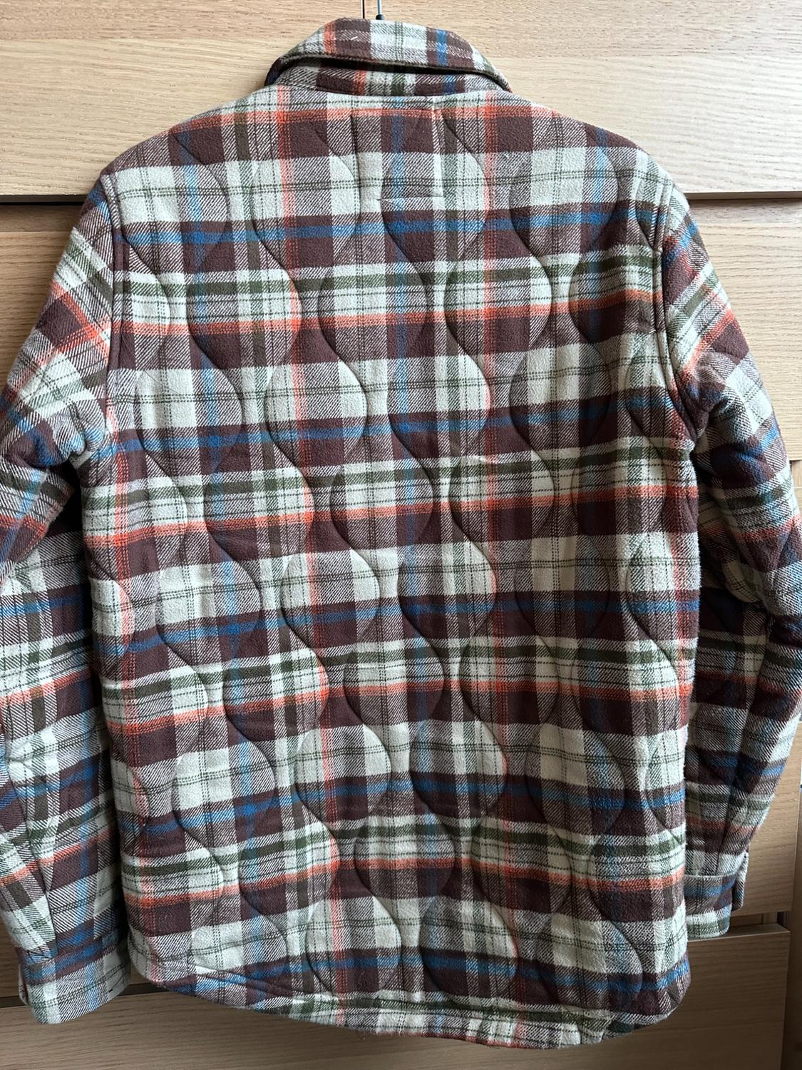 QUILTED CHECK OVERSHIRT - Image 2