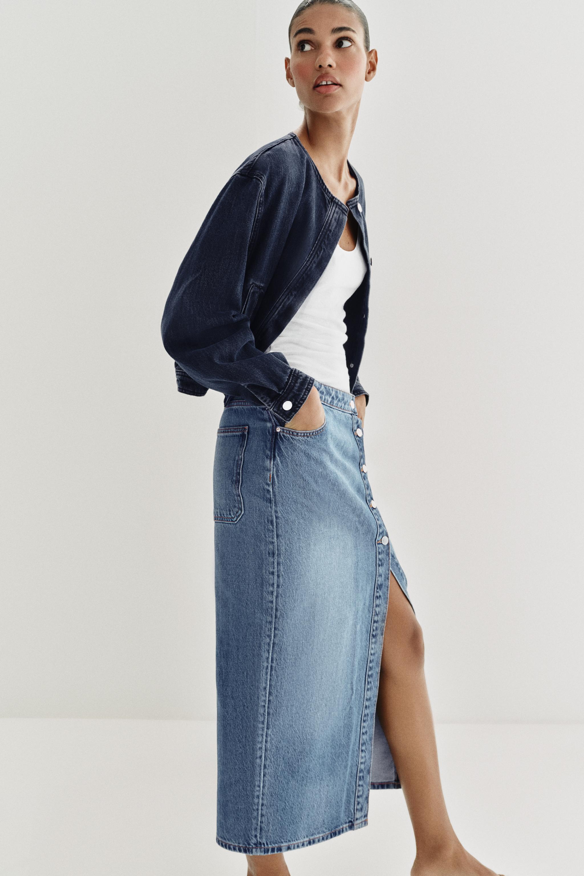 JUPE Z1975 CROISÉE DENIM