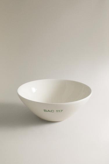 RUE DU BAC EARTHENWARE BOWL - Beige by Zara - Image 1