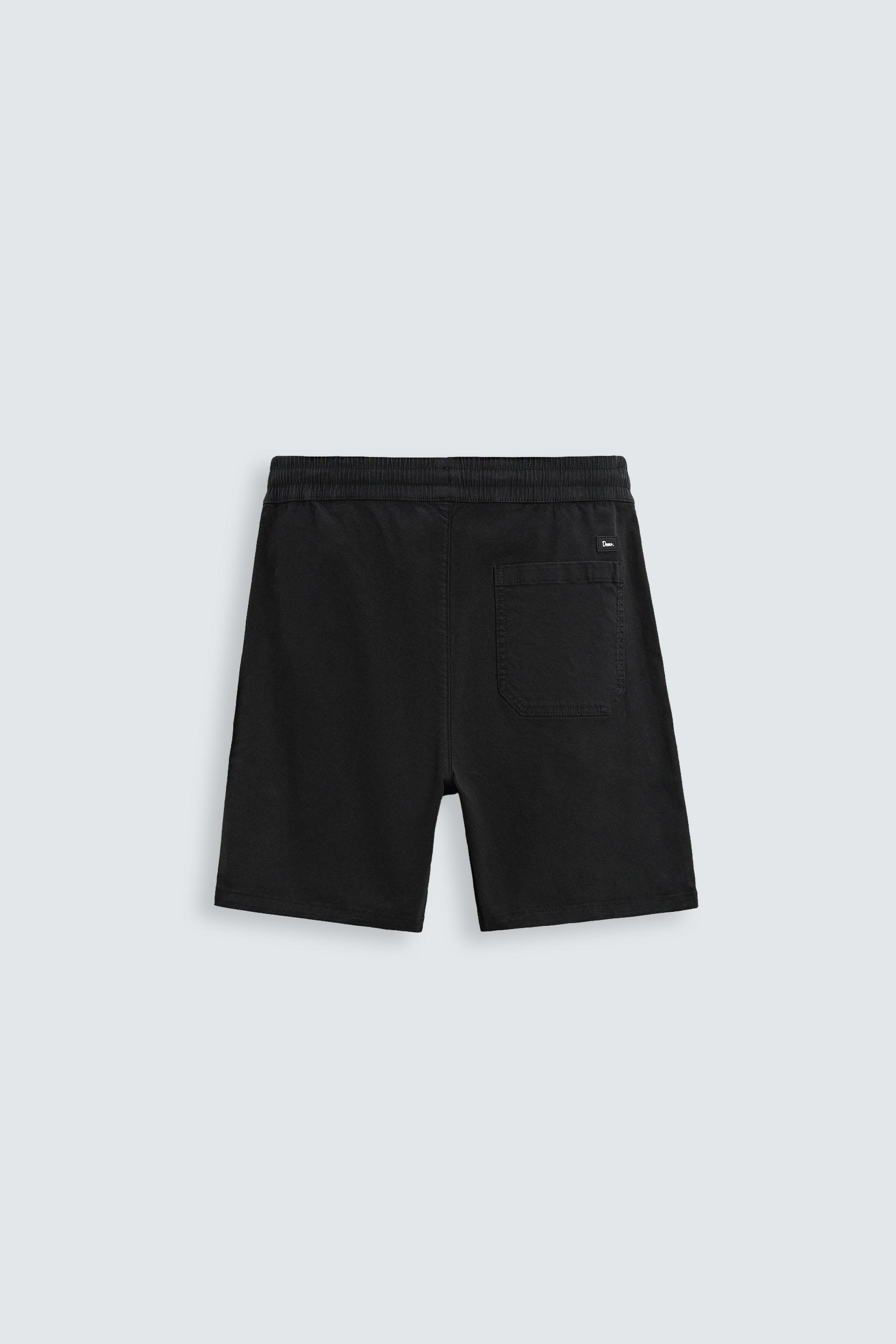 RELAXED FIT TWILL SHORTS