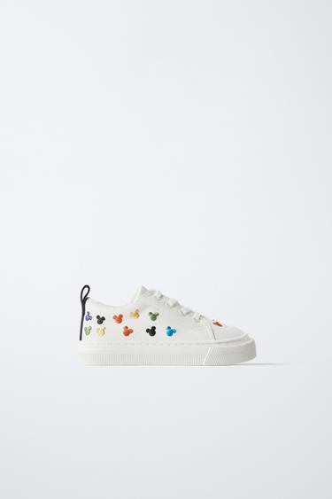 Zara MICKEY MOUSE © DISNEY SNEAKERS - White
