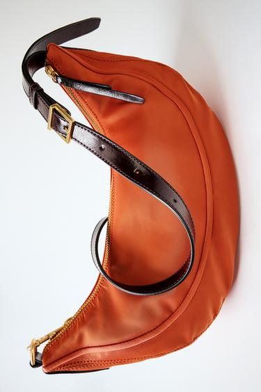 OVAL CROSSBODY BAG - Orange by Zara