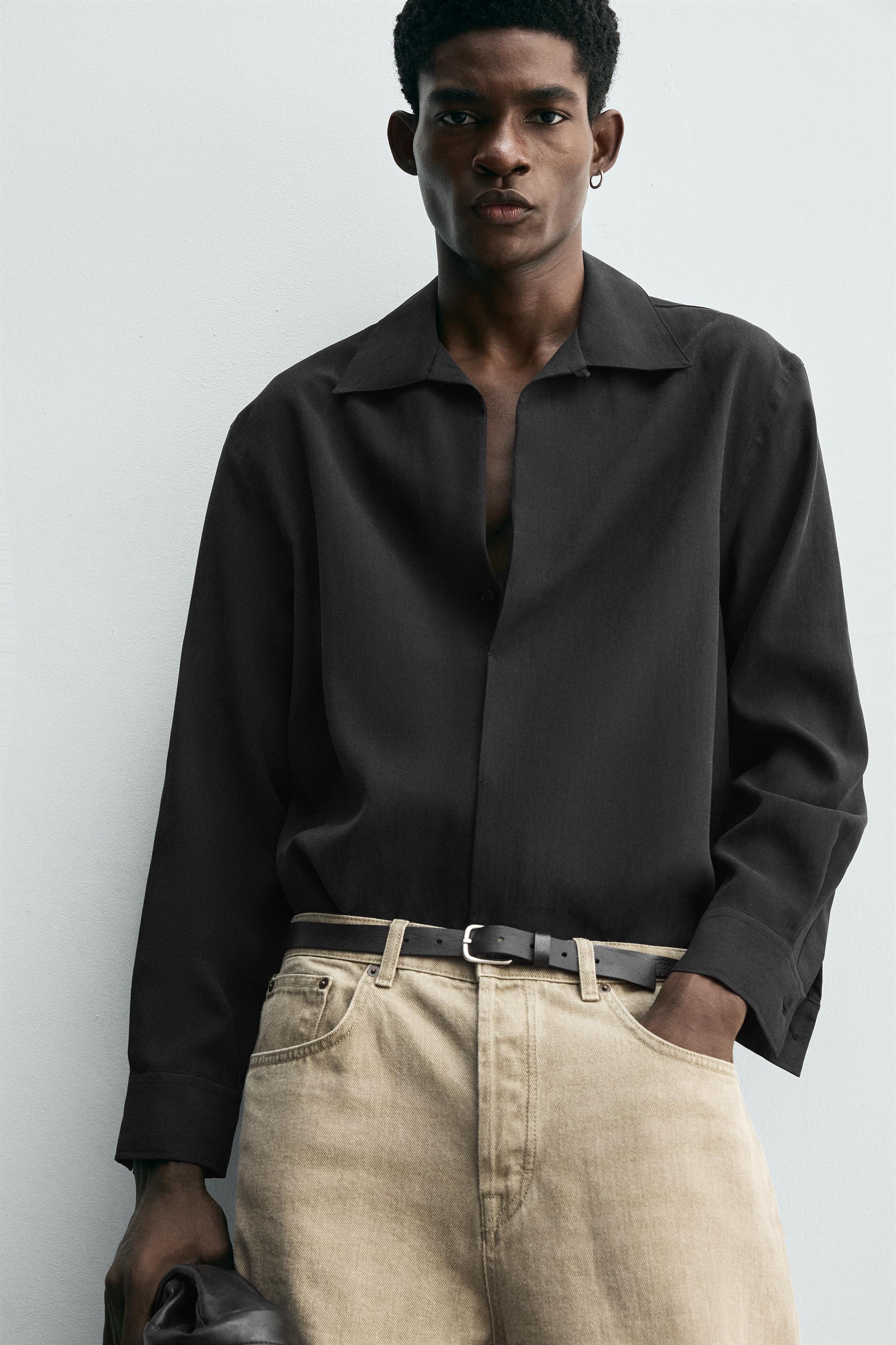 FLOWY POLO SHIRT