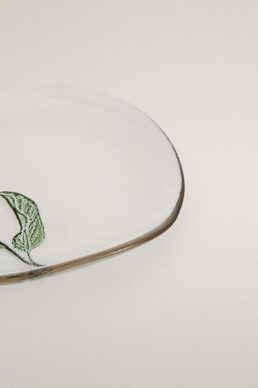 LEMON GLASS SIDE PLATE - Yellow by Zara - Image 2