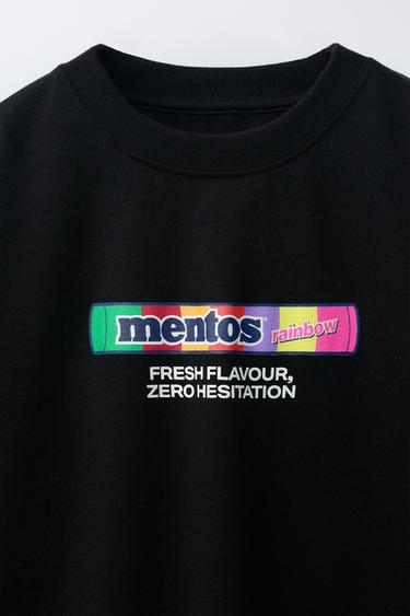 T-SHIRT MENTOS © - Noir de Zara - Image 2