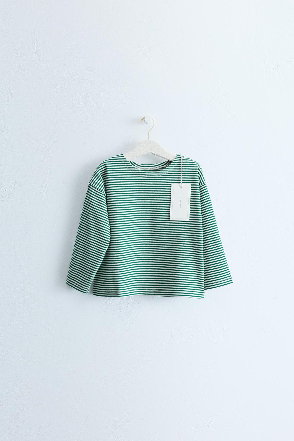 ZARA TIMELESS - zolaqlı printli köynək