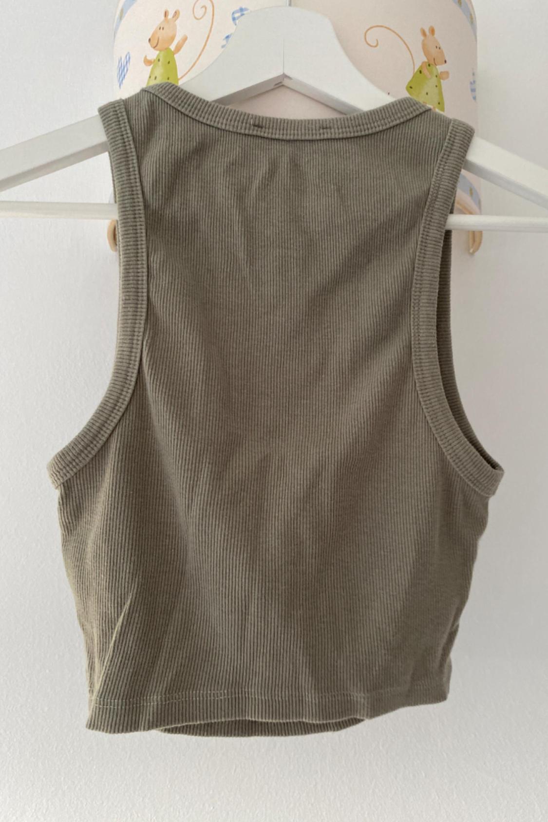 BASIC RIBBED T-SHIRT - Image 2