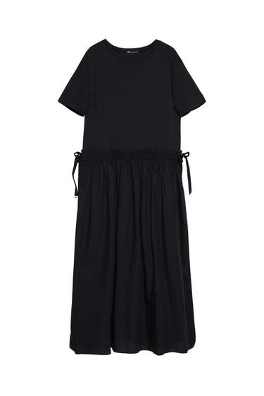 CONTRAST DRESS