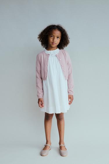 6-10 YEARS/ LIMITED EDITION 100% CASHMERE JACKET - Dusty pink by Zara