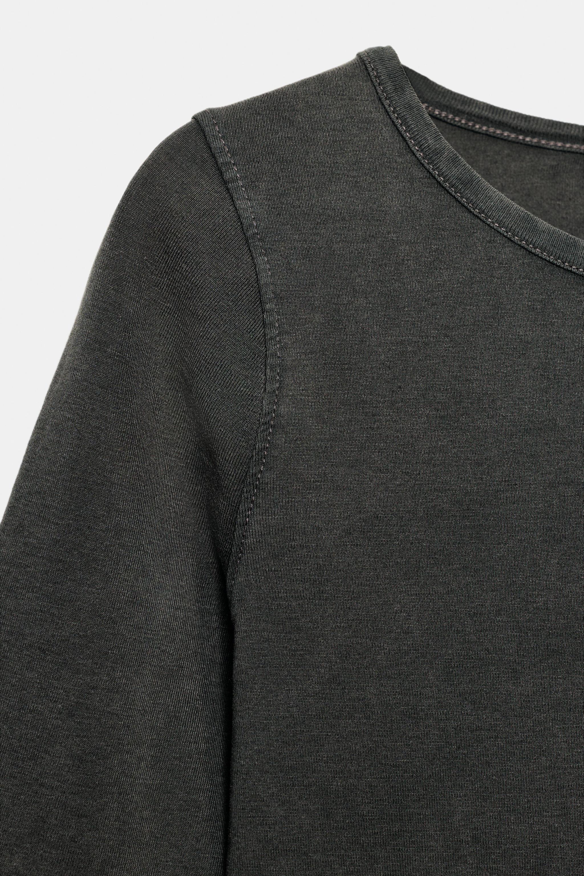 WASHED EFFECT T-SHIRT