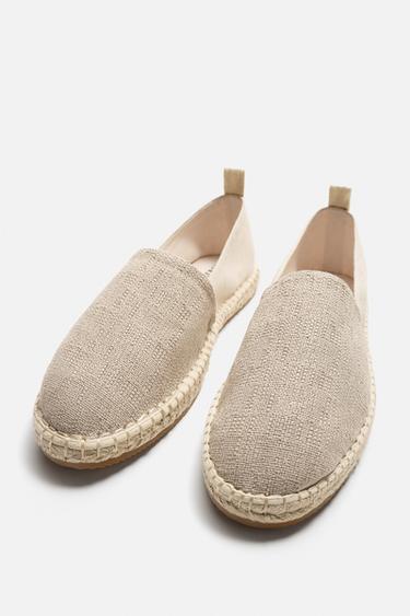 FABRIC ESPADRILLES - Ecru by Zara - Image 3