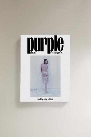PURPLE 44 MAGAZINE - Pastel pink by Zara