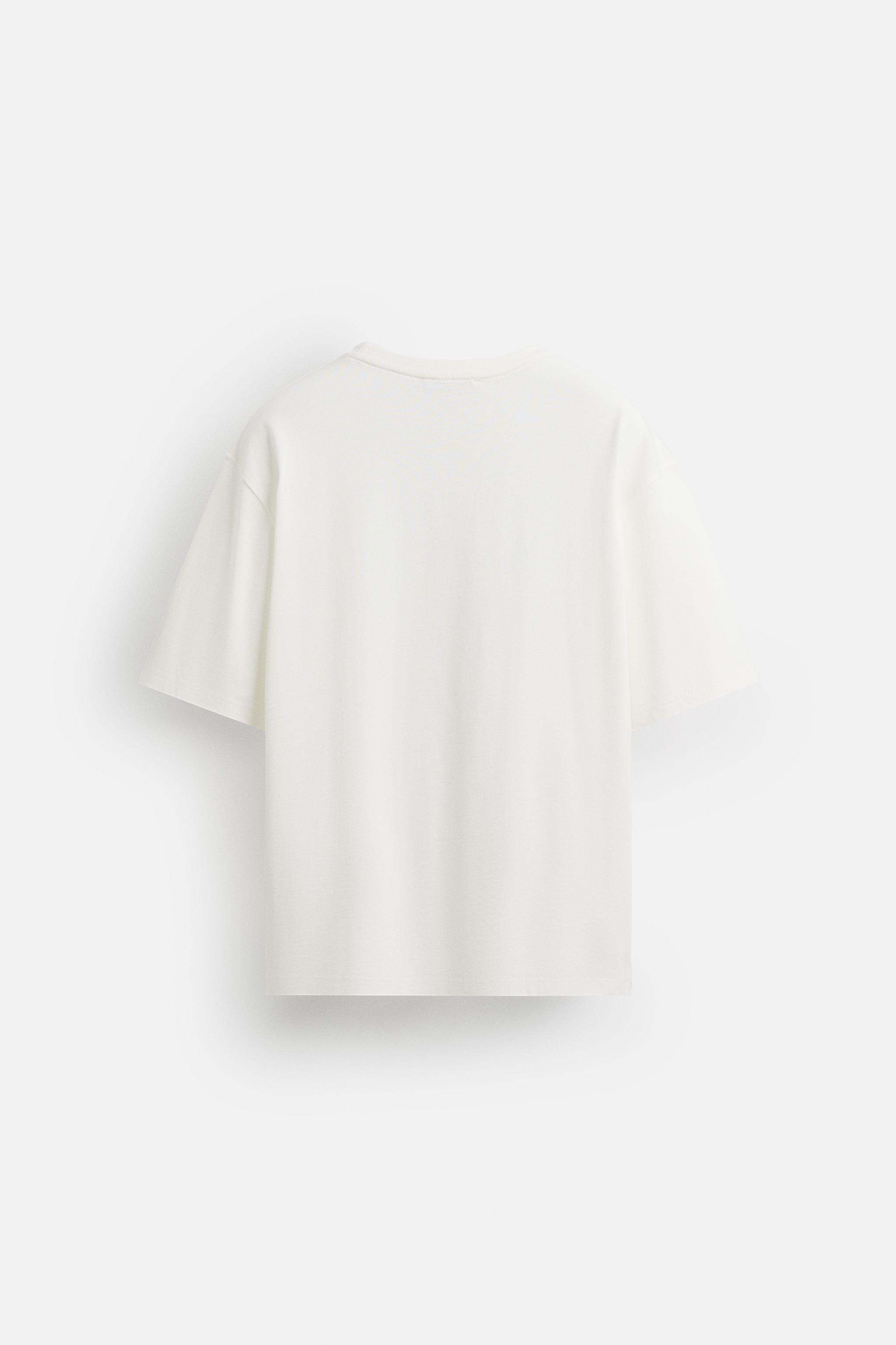 COMBINATION EMBROIDERY T-SHIRT