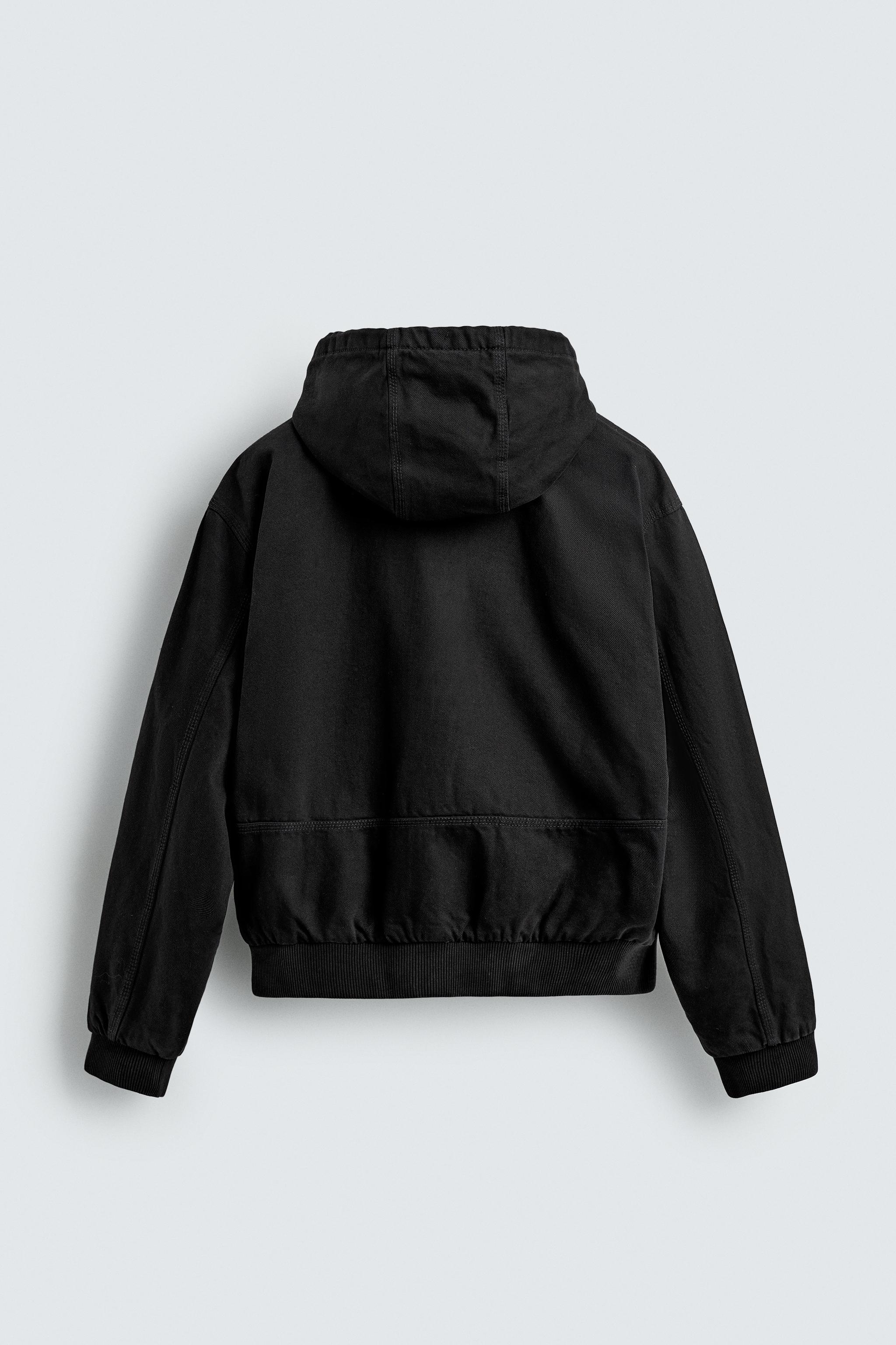 HOODED PUFFER JACKET