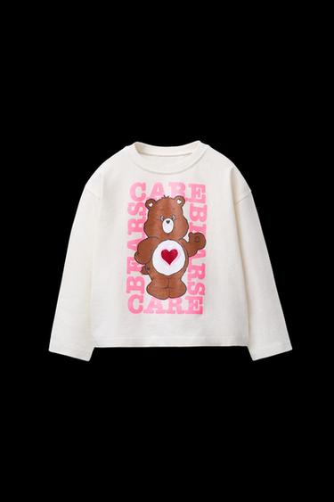 CARE BEARS™ MEDIUM WEIGHT T-SHIRT - Ecru by Zara - Image 0