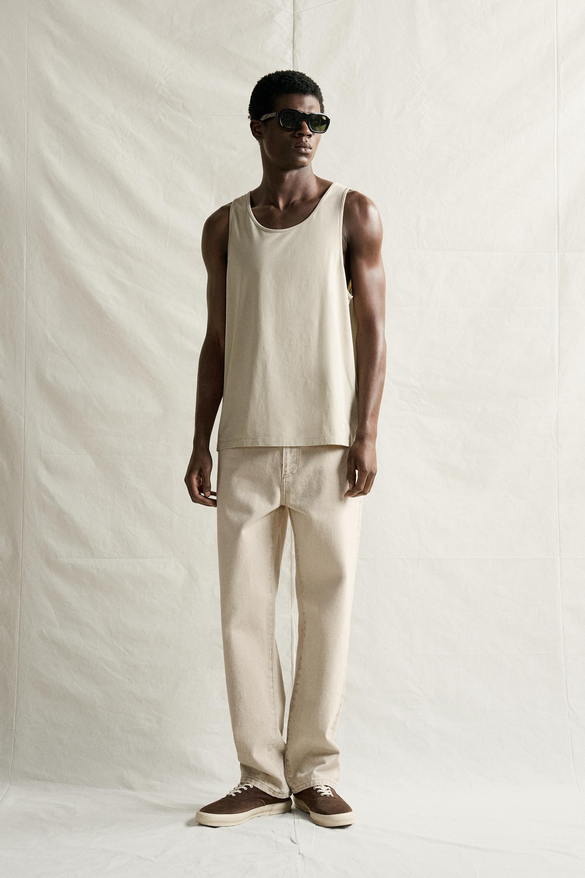 MEDIUM WEIGHT REGULAR FIT TANK TOP
