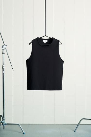 TANK TOP - LIMITED EDITION - Black by Zara - Image 0