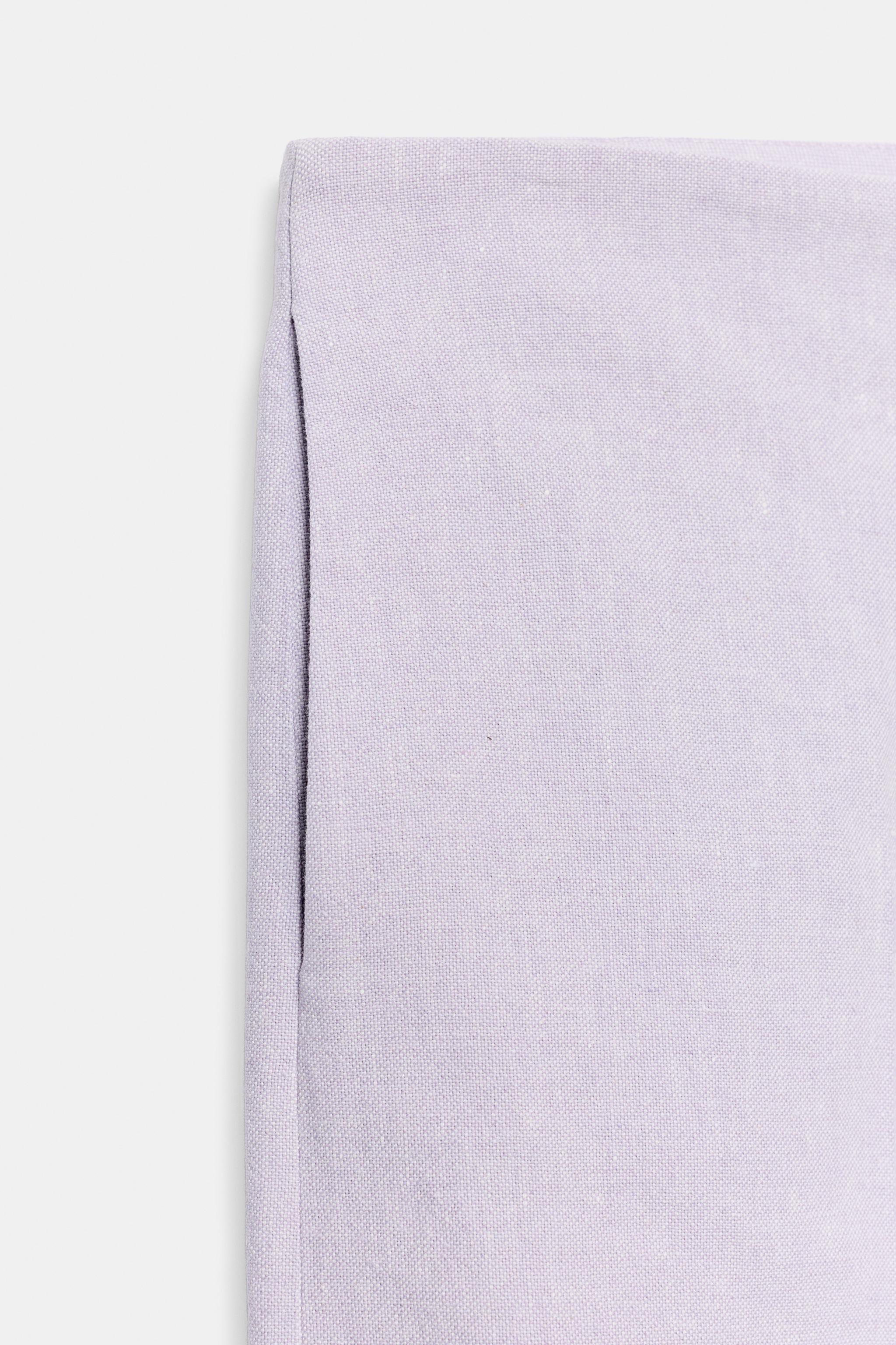 Женские брюки Zara ZW COLLECTION BALLOON TROUSERS — фото 8