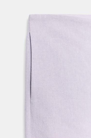 PANTALON BALLOON ZW COLLECTION - Mauve de Zara - Image 7